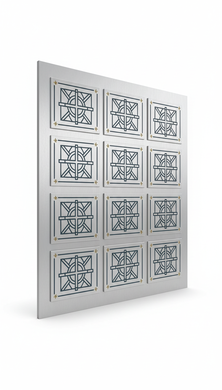 Engraved Aluminum Door Plaque